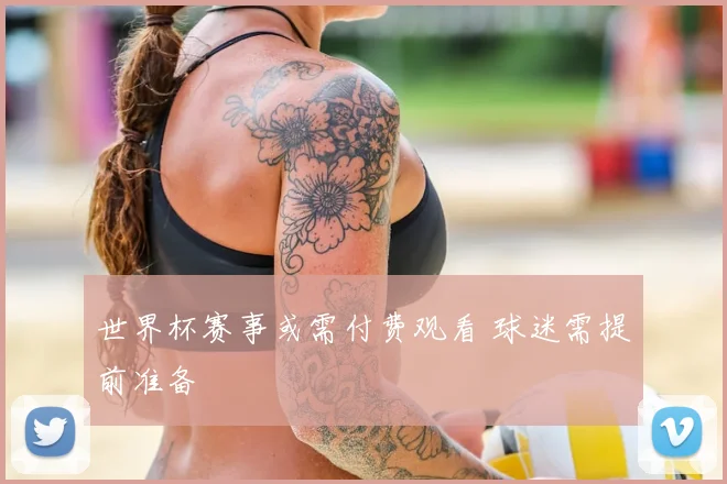 世界杯赛事或需付费观看 球迷需提前准备